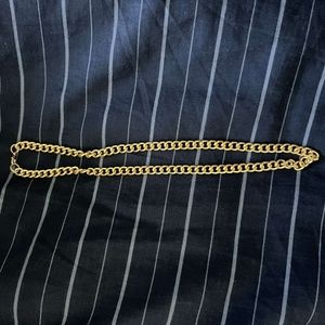Brand new gold curb chain